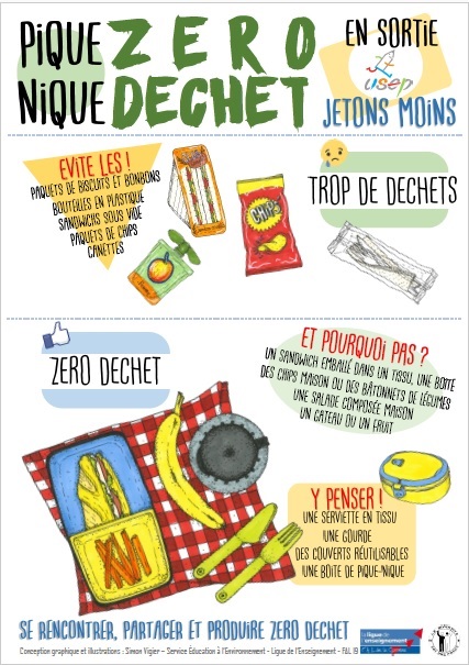 affiche zéro déchets maj